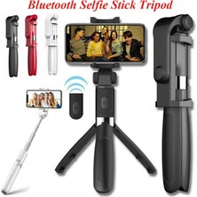 Selfie Stick L01 Bluetooth Kumandalı Selfie Çubuğu Tripod Monopod