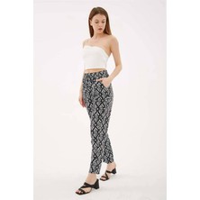 Fashion Friends 23Y0843K1  Fashion Friends Kadın Pantolon Siyah