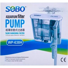 WP-638H-SOBO Mini Akvaryum Şelale Filtresi 6,8W 500 Lt