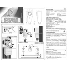 İmit 545610 (20-90°c) Satıh Termostatı -  - Italyan Malı