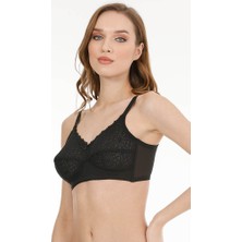 Parlingerie  Minimizer Toparlayıcı Sütyen Dantel 144231 Siyah