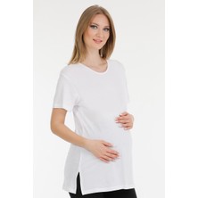 Parlingerie  Hamile Tshirt Beyaz