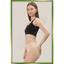 Soft Light 3'lü Bambu Yüksek Bel Bato, Kadın Külot