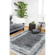 Halınet  Neryungri Gri Modern Dijital Baskı Halı