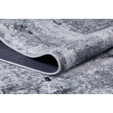 Halınet  Neryungri Gri Modern Dijital Baskı Halı