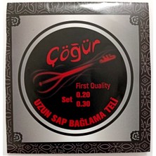 Çöğür CGR20F Uzun Sap Saz Teli 0.20 Takım Bağlama Teli Firts Quality
