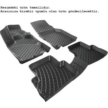 Entelux Vw Golf 7 2013- 3D Paspas Bej Birebir Uyumlu Özel Tasarım