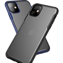 MRC İletişim Apple iPhone 11 Renkli Kenarlı Darbe Koruyucu Kılıf Kapak