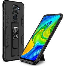 MRC İletişim Xiaomi Redmi Note 9 Darbe Koruyucu Standlı Kılıf Kapak