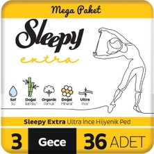 Sleepy  Extra Mega Ped Gece 36'lı