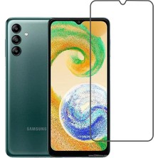 Wowacs Samsung Galaxy A04E ile Uyumlu Ekran Koruyucu Şeffaf Temperli Kırılmaz Cam Ekran Koruyucu