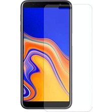 Wowacs Samsung Galaxy J4 Plus ile Uyumlu Ekran Koruyucu Şeffaf Temperli Kırılmaz Cam Ekran Koruyucu