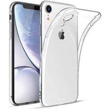 MRC İletişim Apple  iPhone Xr 6.1 Ultra Ince Darbe Koruyucu Şeffaf Silikon Kılıf