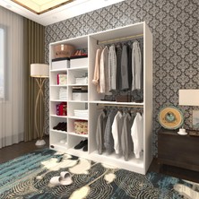 Kenzlife giysi dolabı fikret 180*180*45 byz gardırop
