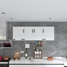 Kenzlife hazır mutfak perenna byz 060*180*22 mutfak banyo dolabı kapaklı raflı