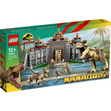 LEGO 76961 Jurassic World Ziyaretçi Merkezi: T. Rex ve Raptor Saldırısı