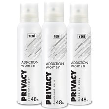 Privacy Woman Addiction Kadın Deodorant 3x150ml