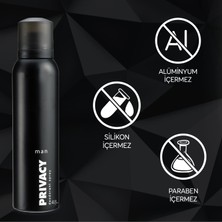 Privacy Men 3'lü Erkek Deodorant (3 x 150 Ml)