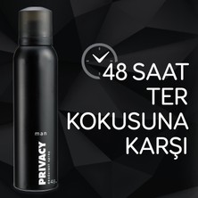 Privacy Men 3'lü Erkek Deodorant (3 x 150 Ml)