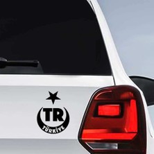Asilmeydan Ay Yıldız Tr Sticker, Oto, Araba, Araç, Etiket, Aksesuar