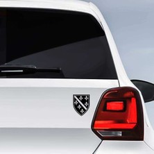 Asilmeydan Bosna Hersek 1992-98 Zambaklı Amblemi Oto Sticker, Araba, Etiket, Modifiye, Tuning, Arma