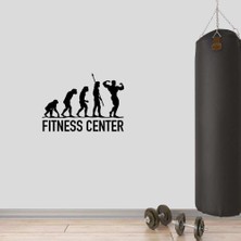 Asilmeydan Spor Evrimi, Spor Salonu Özel Isim Dekoratif Duvar Sticker, Çıkartma, Etiket