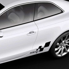 Asilmeydan Racing Sport Damalı Bayrak Sticker - Araç Oto Araba Etiket, Arma, Aksesuar, Modifiye, Tuning