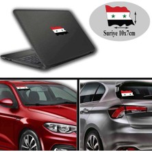 Asilmeydan Suriye Arma, Araba, Cam, Laptop Etiket Oto Sticker -Araç Aksesuar 10X7 cm