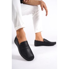 Mubiano SRG333S Iç Dış Hakiki Deri Zımba Detaylı Erkek Loafer