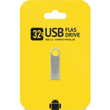 Hiqonic 32 GB USB 2.0 Metal USB Flash Bellek Veri Dosya Aktarımı Yüksek Kapasiteli ve Hızlı Depolama