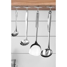 Hellove Yapışkanlı Askı 1 Adet Kancalı Şeffaf Banyo Askısı Mutfak Askısı