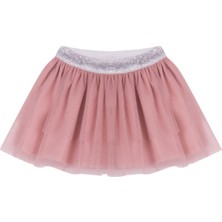 Antebies Pembe Tül Etek Kız Çocuk-Pembe-3-4 Yaş