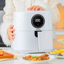 Uniwho Oa6 Dokunmatik Ekran 5 Litre Airfryer Yağsız Fritöz 1500W