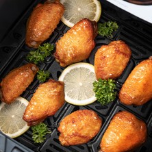 Uniwho Oa6 Dokunmatik Ekran 5 Litre Airfryer Yağsız Fritöz 1500W