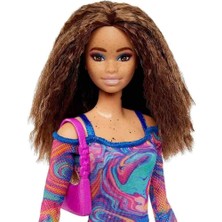 Samatlı Barbie Fashionistas Koleksiyon Bebeği FBR37 HJT03 Lisanslı Ürün