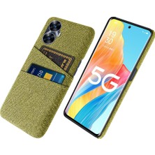 Xshop Realme C55 Cep Telefon Kılıfı Sert Pc + Bez Çift Kart Yuvaları Telefon Kapağı (Yurt Dışından)