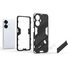 Xshop Realme C55 Kickstand Telefon Kılıfı Anti-Çizelge Pc + Tpu Koruyucu Kapak (Yurt Dışından)