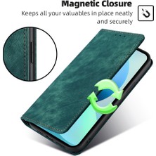 Xshop Oppo Rfıd Engelleme Kabuğu X6 Pu Deri Stand Cüzdan Damla Geçirmez Telefon Kılıfı Flip Cover (Yurt Dışından)