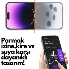 Jolita iPhone 13 Uyumlu Anti Statik Tam Kaplayan Temperli Ekran Koruyucu Kırılmaz Cam Toza Dayanıklı