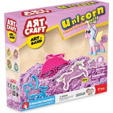 Art Craft Kinetik Kum 500 gr Unicorn Set