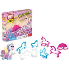 Art Craft Kinetik Kum 500 gr Unicorn Set