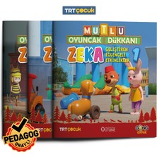 Gong Yayıncılık Mutlu Oyuncak Dükkanı Zeka Serisi -3 Kitap-
