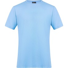 2AS Kalei Sıfır Yaka T-Shirt Mavi