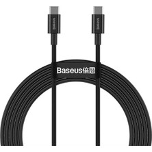 Baseus Superior Series 100W Type-C To Type-C Hızlı Data Şarj Kablosu 1m