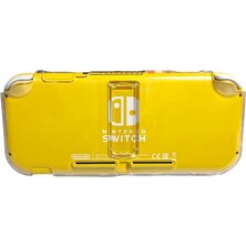 Konsol İstasyonu Nintendo Switch LITE Için Sert Plastik Şeffaf Cihaz Koruyucu Kılıf