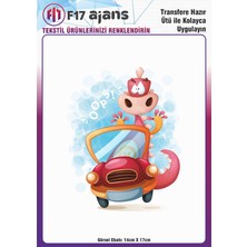 Ütü ile Yapışan Tekstil Dtf Transfer Baskı