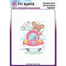 Ütü ile Yapışan Tekstil Dtf Transfer Baskı