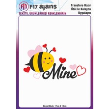 Ütü ile Yapışan Tekstil Dtf Transfer Baskı