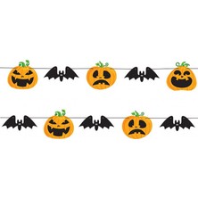 Kidspartim Halloween Özel Kesim Banner Süs