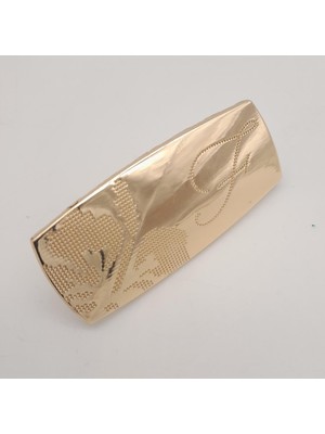 Angel Çanta Aksesuar Etamin Desen Light Gold Plaka Süs